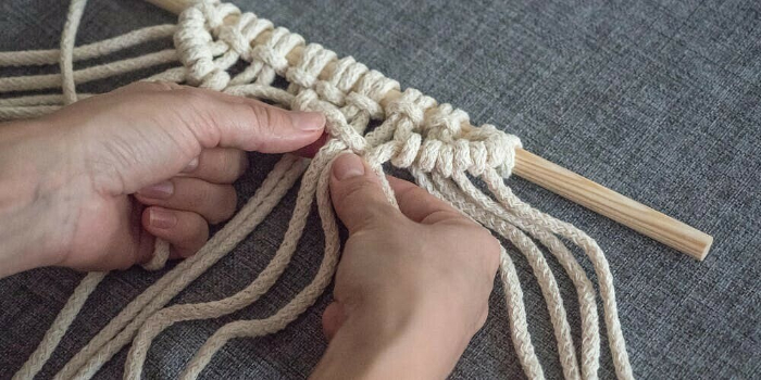 плетение макраме для начинающих